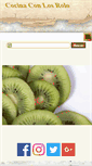 Mobile Screenshot of cocinaconlosrolo.com